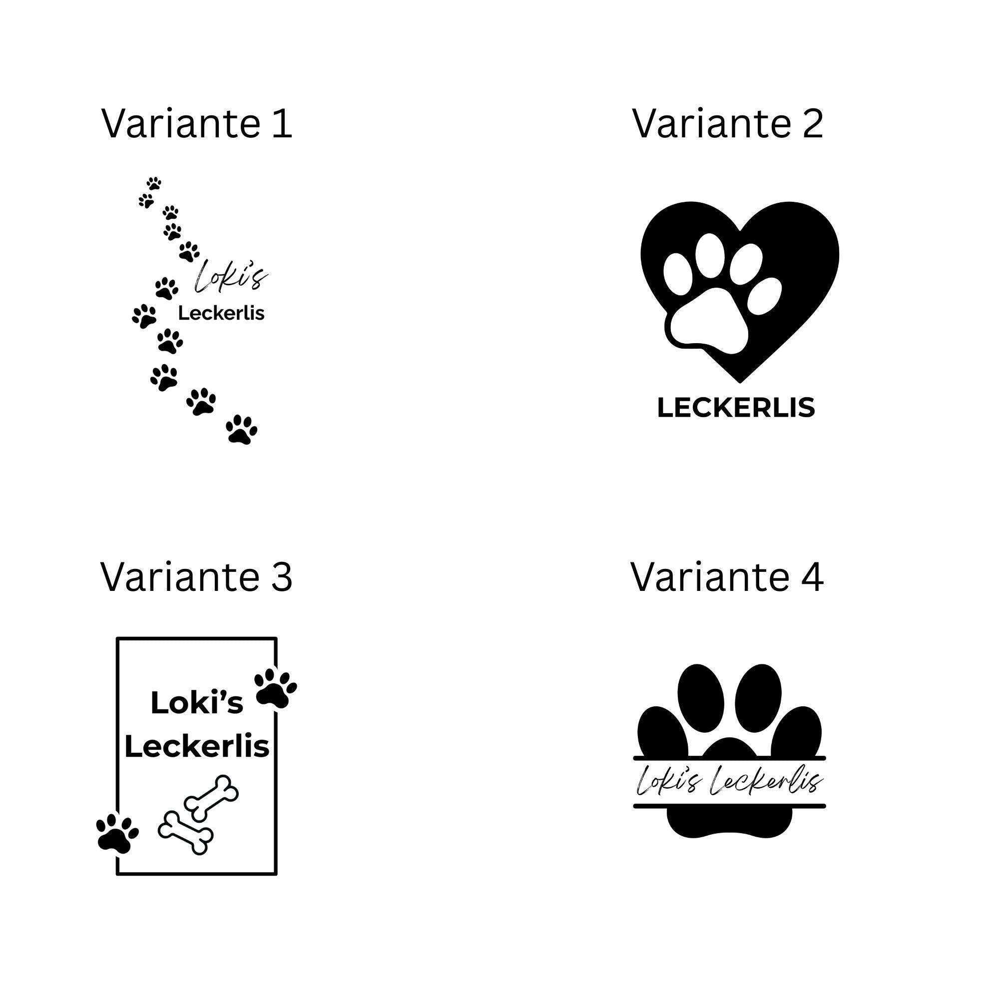 Leckerlidose, Vorratsglas mit Bambusdeckel, personalisiertes Geschenk für Hundebesitzer, Futterglas, Geschenke, Geschenkidee Hundeliebhaber