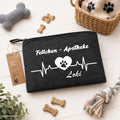 Personalisierte Hundetasche „Fellchen-Apotheke“| Hunde Organizer mit Namen | Filztasche für Leckerlis & Zubehör | Geschenk für Hundebesitzer